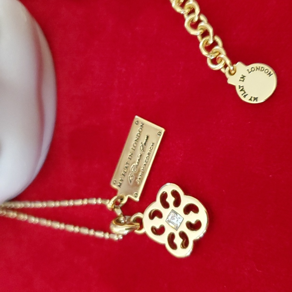 My Flat in London MFIL Brighton Gold Necklace - Picture 3 of 5